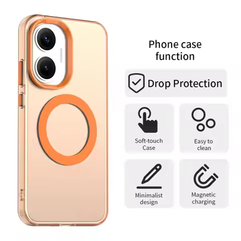Fashion Candy Color Translucent Case For Xiaomi POCO X8 Pro Max X7 F8 Ultra F7 M8 M7 Pro Magnetic Sh