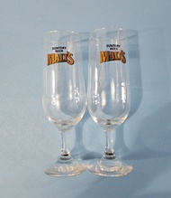 Suntory beer 酒杯2隻