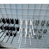 {THICK ITEM} Combo of 50 HOOKS (free 2 hooks) to hang accessories, net hooks to hang clothes (free 2