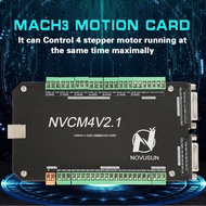 NVCM CNC Controller  MACH3 Motion Card 6 Axis Aluminum Alloy Enclosure Lathe for Milling Machine