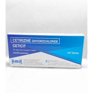 Ceticit 10mg Tablet – Cetirizine Dihydrochloride for Allergy Relief