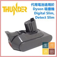河田生活 - Dyson Digital Slim,V11 Detect Slim, SV-18 4000mAh 吸塵機代用電池 Battery|拆卸式電池|備用電池組|配件編號 965171-02