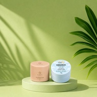 COMBO 2 ITEM SUNSCREEN 10g & FOUNDATION 5g BY SAQA GLOWING HQ