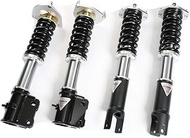 Emotion Coilover Suspension 24-Level Fully Adjustable High Performance Kit, compatible with Subaru Forester SF, 1997-2002 (set of 4)