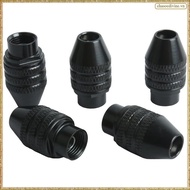 [K O G X] 5PCS M8 M7 Mini Keyless Drill Chuck, 0.3-3.2mm Clamping Range, Quick Change for DIY Woodwo