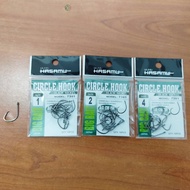 HOOK,HASAMU CIRCLE BLACK NICKEL HOOK 7381
