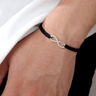 Fashionable and Popular Men Infinity Decor Bracelet for Jewelry Gift and for a Stylish Look