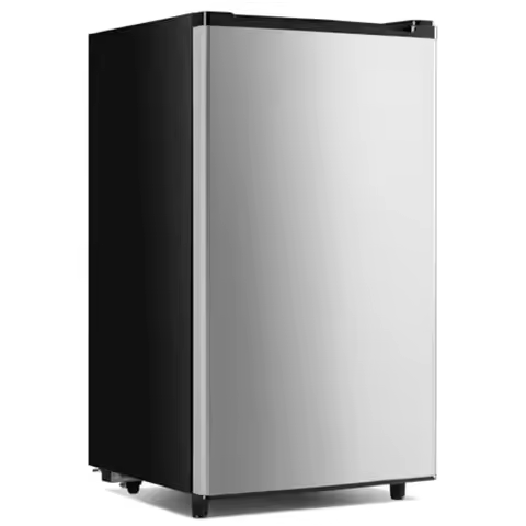 Mini Fridge with Freezer 3.2 Cu.Ft Small Refrigerator for Office Dorm Small Fridge with Adjustable T