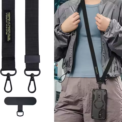 Long Phone Strap Sports Cover Case for Samsung Galaxy A56 5G A16 A36 A26 A 56 16 Outdoors Best Prote