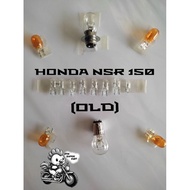 Honda Nsr150  full set bulb meter bulb headlamp bulb brake lamp bulb signal bulb