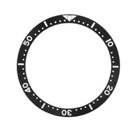 CERAMIC BEZEL INSERT COMPATIBLE WITH SEIKO 6105 8110 7002 6309 7S26 0020 6306 SKX007 FLAT BK