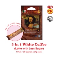 Kopi 434 Muar Kopi Campuran Segera 3in1 White Coffee