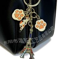 Foreign Trade Cross-Border European Alloy Travel Souvenir 3D Paris Eiffel Tower Zinc Alloy Pendant S