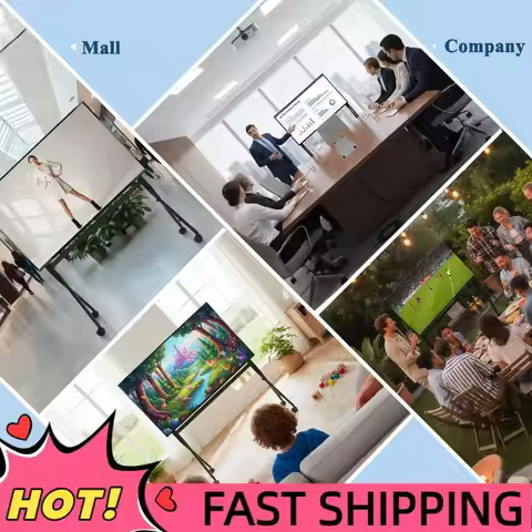 Portable Corner TV Floor Stand for 86-110 Inch Screens 360°Swivel TV Floor Stand Max Load 485LBS/220