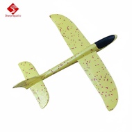 Sharprepublic Foam Glider Toy with LED Light Large EPP Airplane Toy for Kids Outdoor Throw Play Aero