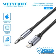 IPHONE BMC Vention Lightning to 3.5mm Aux Male Audio Adapter Converter Jack Cable BMCiphone