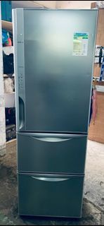 可使用消費券付款)) 自動製冰 三門 日立牌 Hitachi R-S38  大容量 181cm高  九成新以上 ++ 二手雪櫃 // 電器  *** refrigerator