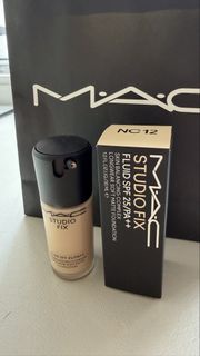 MAC Studio Fix Fluid Foundation NC12 定妝無暇粉底液