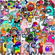 Among Us TQ50-0020 Graffiti Stickers 50pcs Cup Ipad Notebook Skateboard Suitcase Handbook Stickers