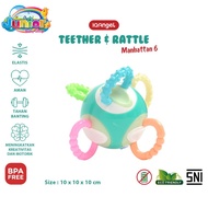Iq Angel Manhattan 6 Teether Toy - Baby Bites