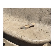 Glitter Mules in Gold