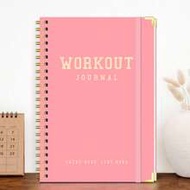 Fitness Workout Journal For Women & Men, A5(5.5" X 8.2") Workout Log Book Planner For Tracking, Prog