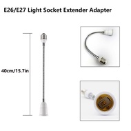 E26/E27 Light Socket Extender Adapter,40cm/15.7 inch Light Bulb Extension,E26 to E26 Socket Extender