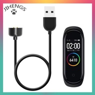 JIHENGS ที่ชาร์จแม่เหล็กสำหรับเครื่องชาร์จ Xiaomi Mi band 5 6 7 NFC อะไหล่สายชาร์จ USB สำหรับ Mi ban