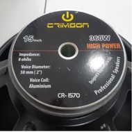 MANTAP! SPEAKER 15 INCH CRIMSON SPEAKER 15" CRIMSON 360 WATT CRIMSON ADS 1570 CR1570 CR 1570 SPIKER