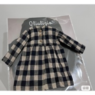 Blythe blythe Plum Checked Dress