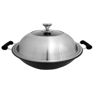 Maluta Titanium Chinese Deep Wok-Double Ear-40cm (Wok)