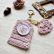 Crochet Wax Seal Keychain - Blooms