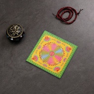 Nine-Color Nine-Turn Lotus Burnt Gold Paper 19 * 19 Gold Foil Paper Tin Foil Paper Ceremonial Buddha