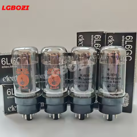 EH 6L6 vacuum tube|Direct Upgrade for 6P3P/EL34/6CA7|Matched Pairs|Enhanced Audio|Guitar/Amp Use Aud