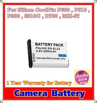 Battery Camera For Nikon CoolPix P600 , P610 , P900 , S810C , B700 , MH-67 ..... แบตเตอรี่สำหรับกล้อ