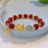 Lucky Dragon Bead Bracelet Dragon Motif Bracelet