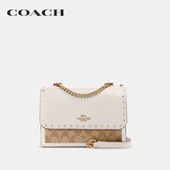 COACH กระเป๋าสะพายข้างผู้หญิงรุ่น Klare Crossbody In Signature Canvas With Rivets สีหลากสี 90400 IMOT4