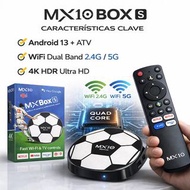 Control Voz Smart TV TV Box Mx10 Android 4K 電視盒子