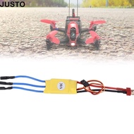 JUSTO Speed Controller, 30A/40A Banana Head T Plug XT60 ESC Brushless Motor,  RC Parts Helicopter Bo