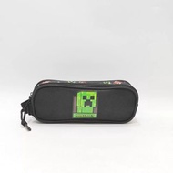 美國 MINECRAFT 我的世界 CREEPER 黑色帆布 筆袋