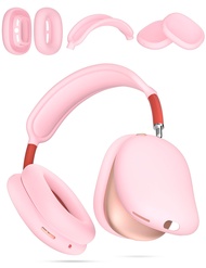 iMangoo Silicone Case Cover for Apple Headphones AirPods Max, Soft TPU Anti-Scratch Protective Kit w