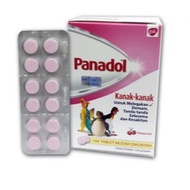 Panadol Chewable Fever Tablet for Children 12 Tablets / Strip