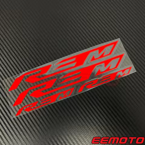 4X Motorcycle Wheels Rims Fairing Fender Helmet Fuel Gas Tank Logo Vinyl Decals Label Stickers For Y