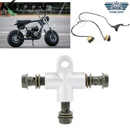 KKmoon Karlak Hydraulic Brake Hose Banjo Adaptor Sturdy Connection for ATV UTV MINI BIKE GO Kart Met