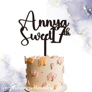 Sweet Seventeen Acrylic Sweet Seventeen Acrylic/ Sweet 17th Acrylic/ Sweet 17th Topper/ Custom Name 