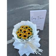 (Bangkok Express Delivery Within 2 Hours) 9 Sunflower Bouquets