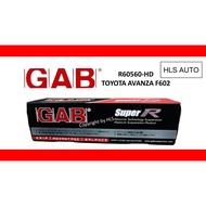 Toyota Avanza F601 F602 2004-2013 Front Super R Premium Sport Shock Absorber [Gab](1set 2pcs)
