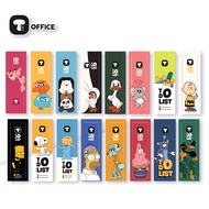 Tube To Do List Classic Cartoon 6x18cm 160 pages TB - TB0007 (Multiple pictures)