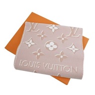 ouis Vuitton (路易威登) LV Essential Shine 經典羊毛雙面保暖圍巾/披肩.粉
