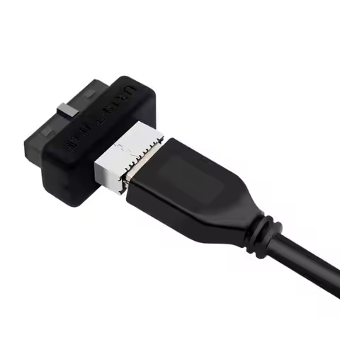 1/2/3PCS USB 3.0 19/20-Pin To Type E Adapter USB 3.1 Type C Front Panel Header Converter For Motherb
